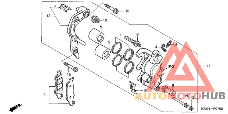 Передний суппорт