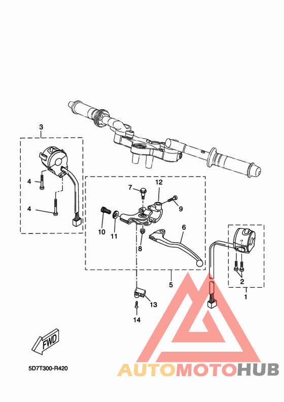 Handle switch & lever
