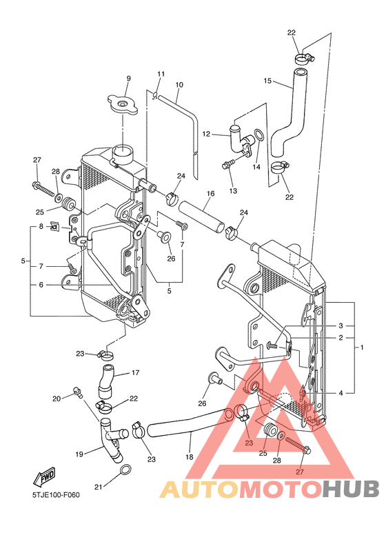 Radiator & hose