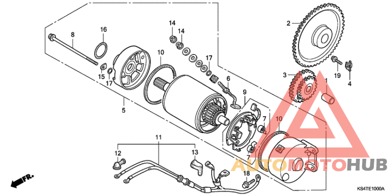 Стартерный мотор