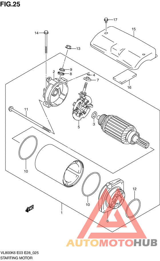 Стартерный мотор