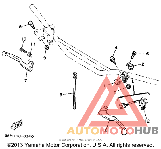 Handle switch - lever