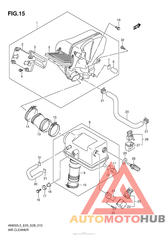 Air Cleaner (An650L3 E03)
