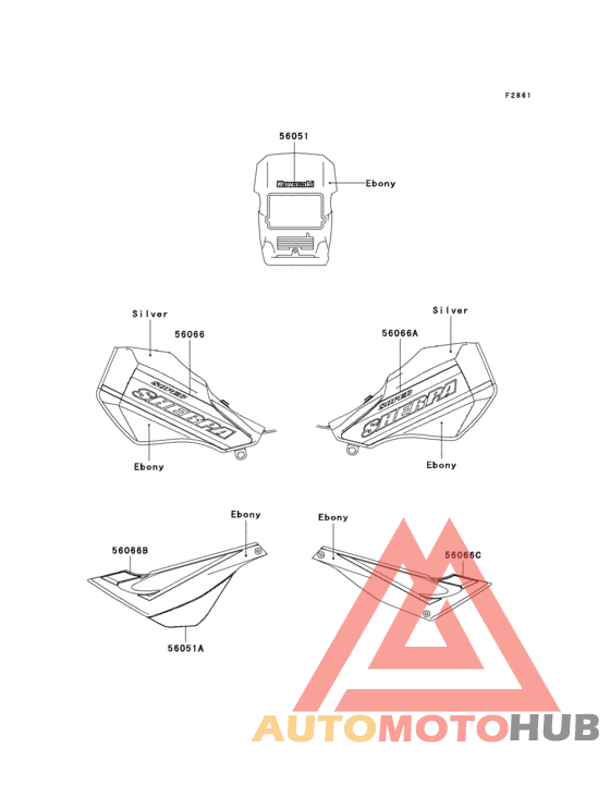 Decals(silver/ebony)(h6f)