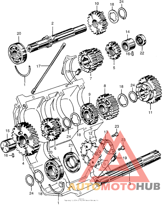 Cl175 transmission