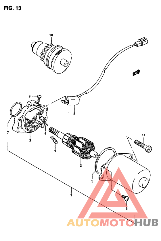 Стартерный мотор
