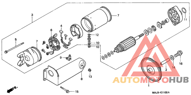 Стартерный мотор