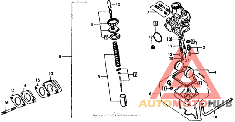 Carburetor (1) k-76