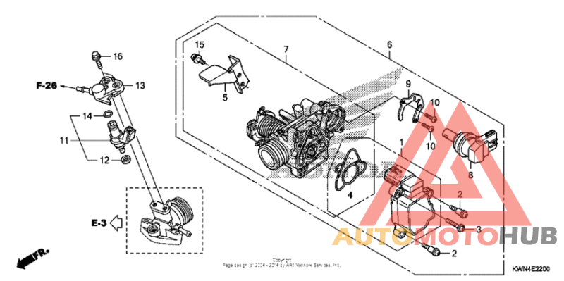 Корпус Дросселя