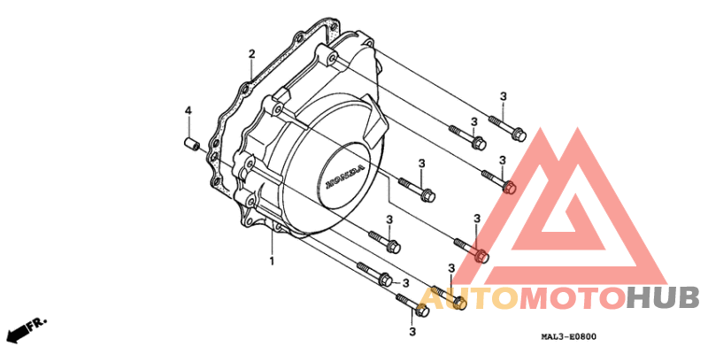 Крышка генератора