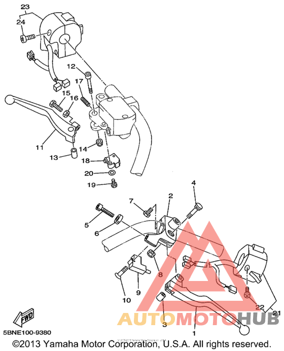 Рулевые переключатели