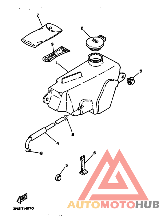 Бак масляный
