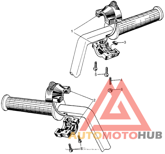 Turn signal switch + horn switch (1)