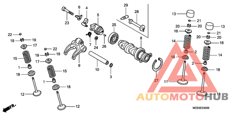 Распред вал/клапана