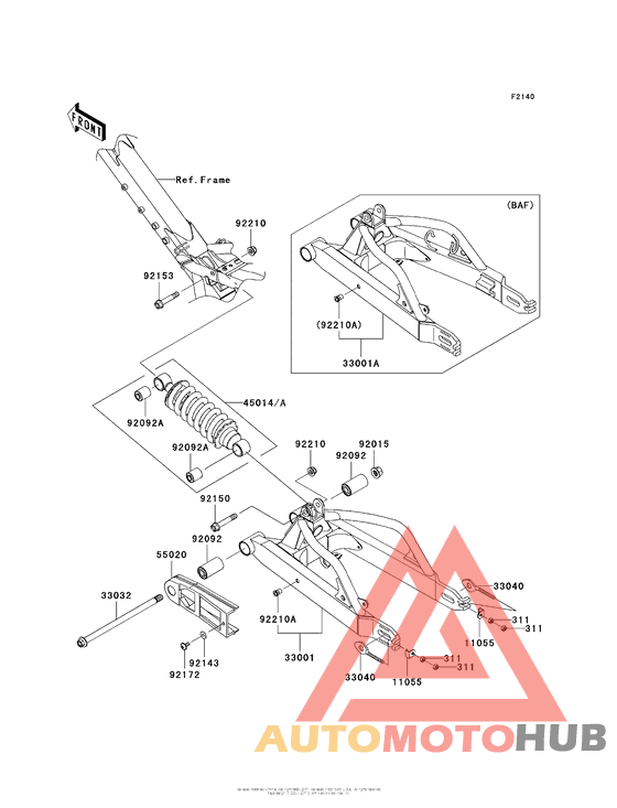 Swingarm/shock Absorber