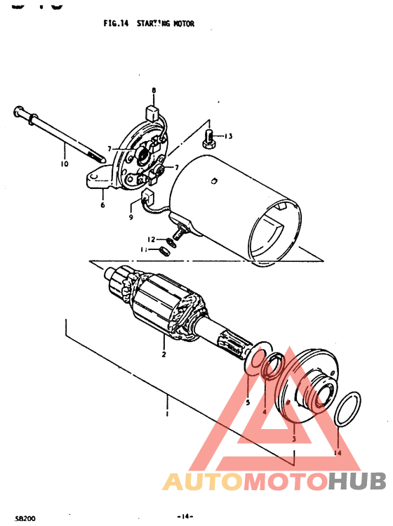 Стартерный мотор