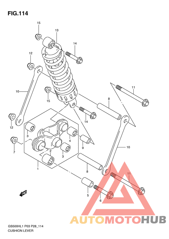 Cushion lever