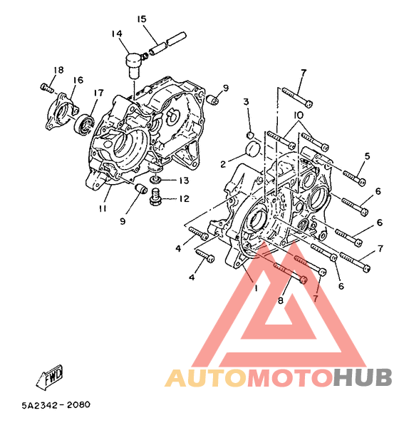 Картер двигателя