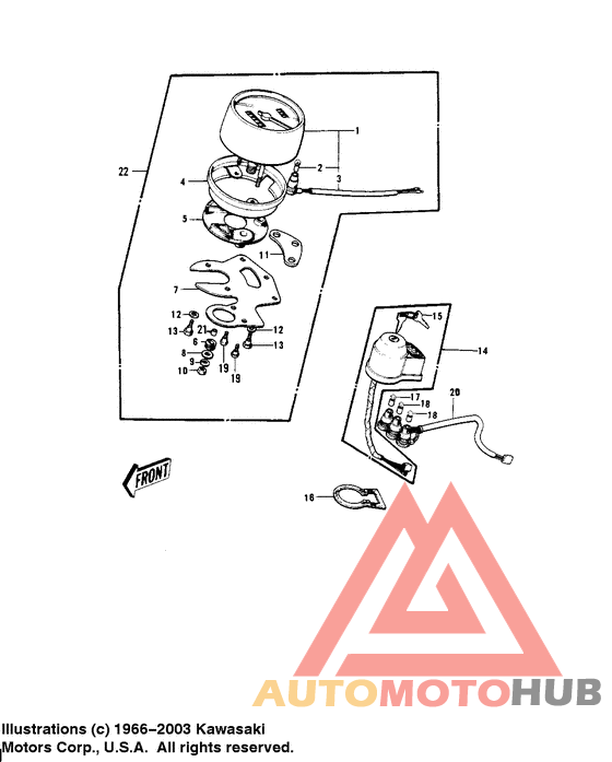 Meter/ignition switch