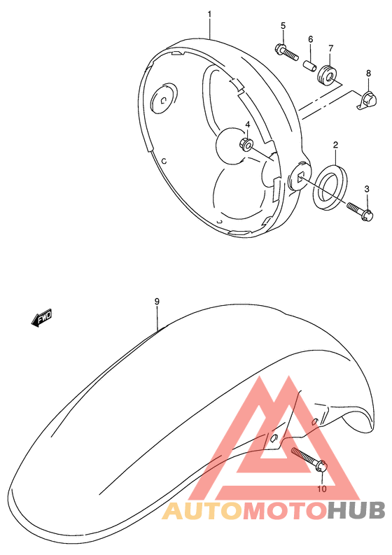 Переднее крыло