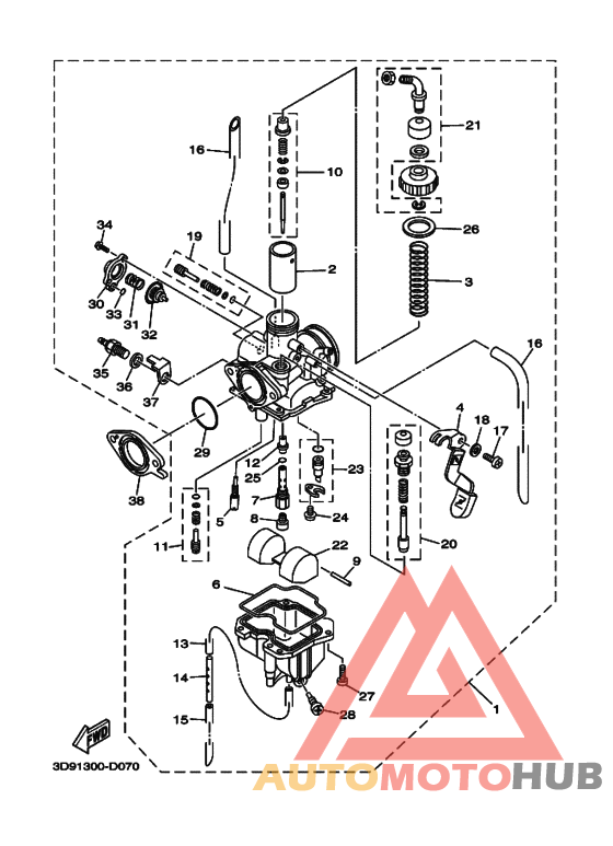 Carburetor assy
