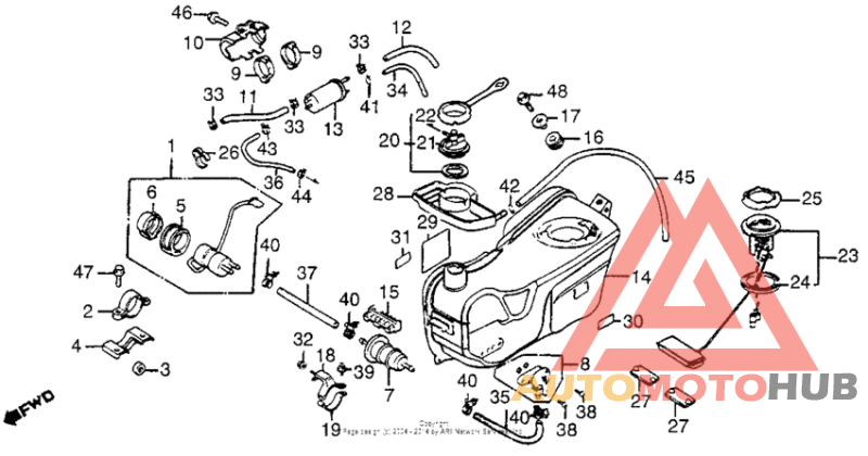 1200i/a fuel tank 84-85
