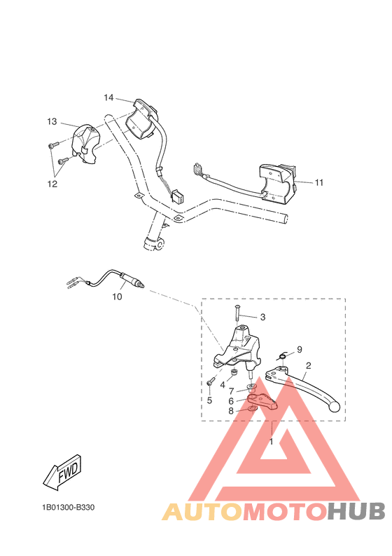 Handle switch & lever