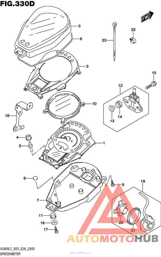 Speedometer (Vl800Tl7 E03)