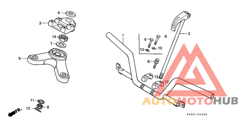 Handle pipe/top bridge