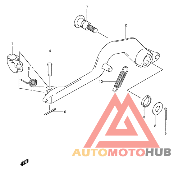 Передний суппорт
