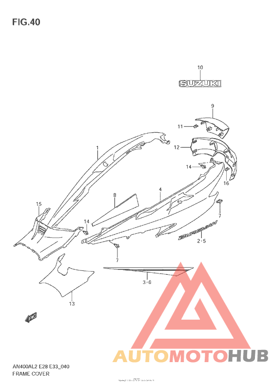 Frame Cover (An400A L2 E33)