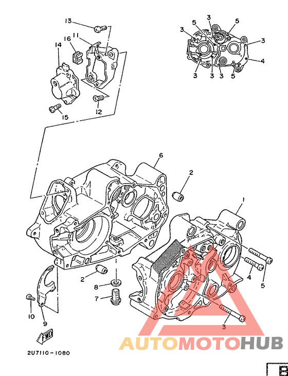 Картер двигателя