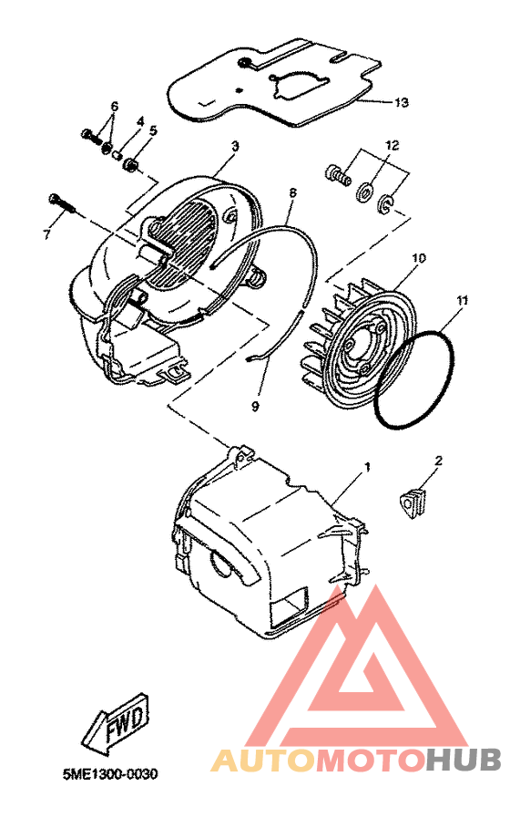 Air shroud. fan