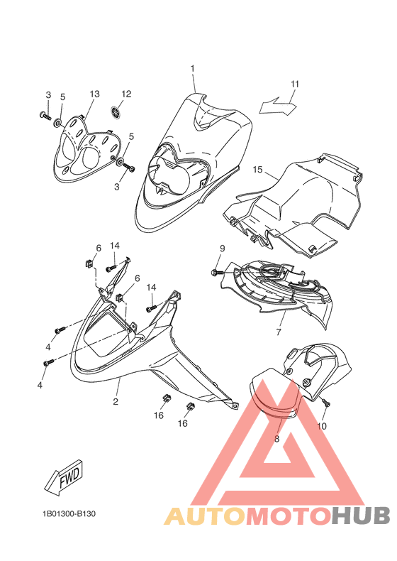 Переднее крыло