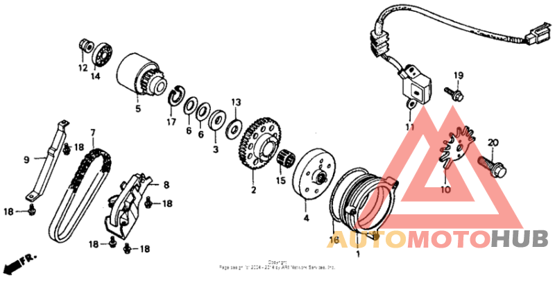 Муфта стартера