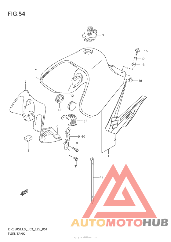 Fuel Tank (Dr650Sel3 E33)