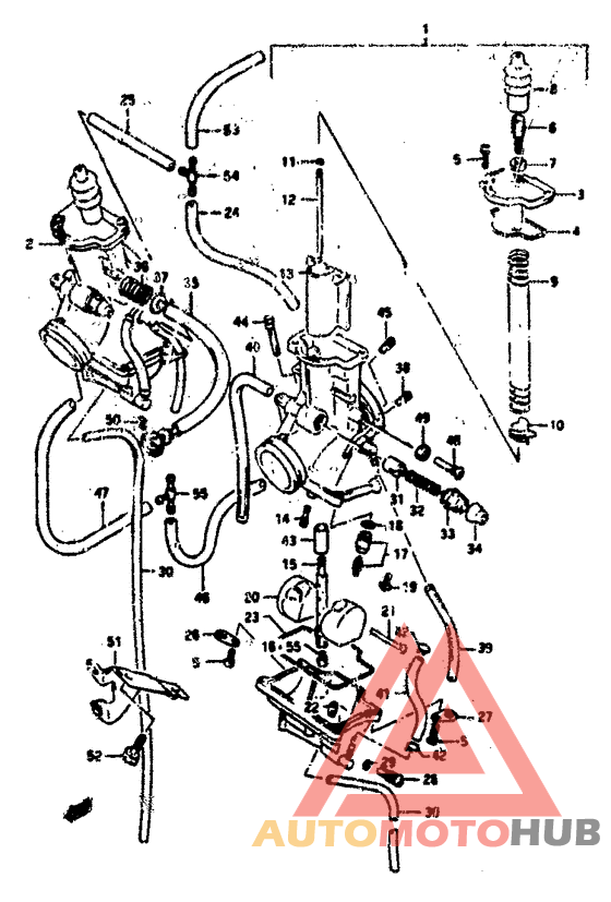 Carburetor assy