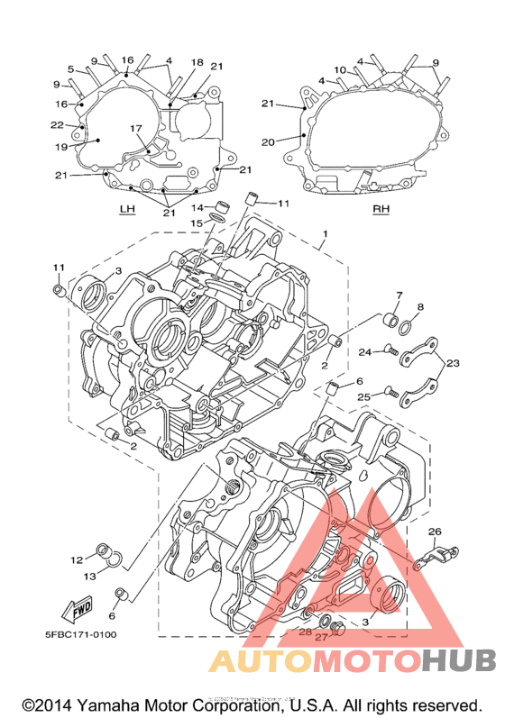 Картер двигателя