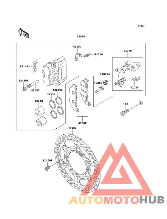 Передний суппорт