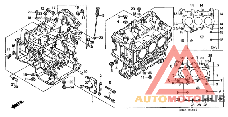 Barrel assy cylinder