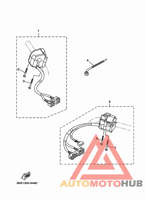 Handle switch & lever
