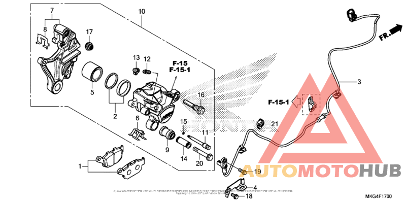 Задний суппорт