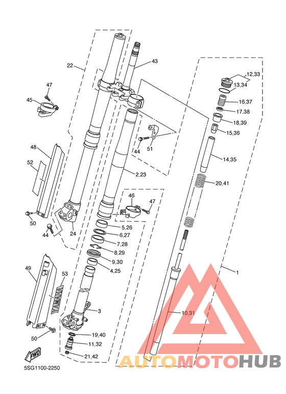 Передняя вилка