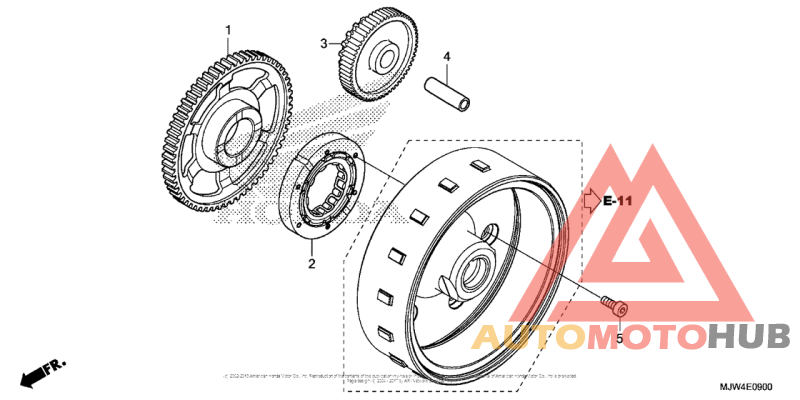 Муфта стартера