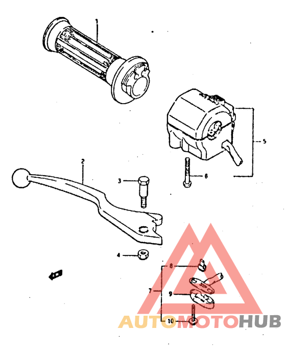 Right handle sw