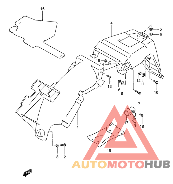 Заднее крыло