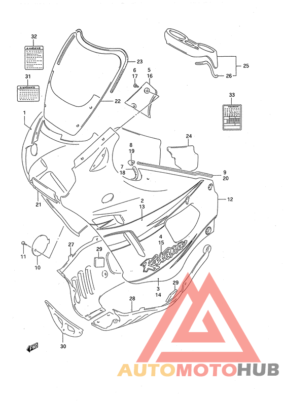 Cowling body