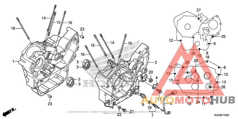 Картер двигателя