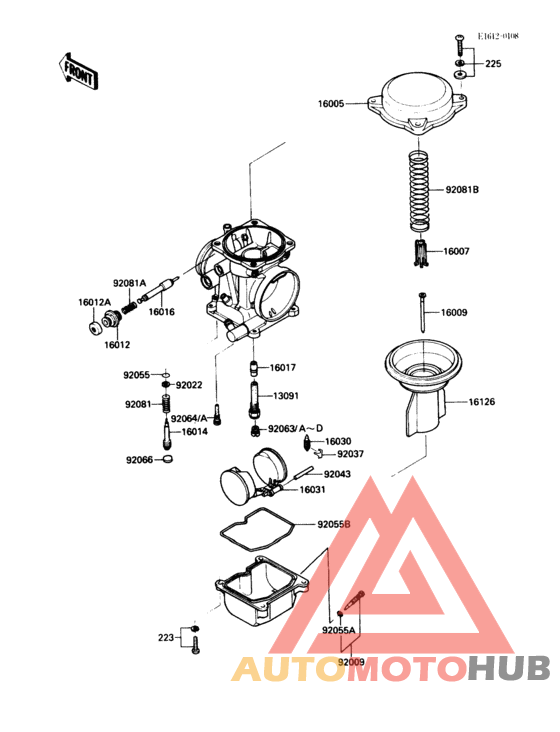 Карбюратор в разборе