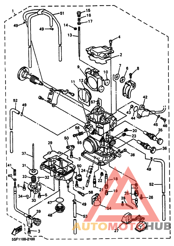 Carburetor assy